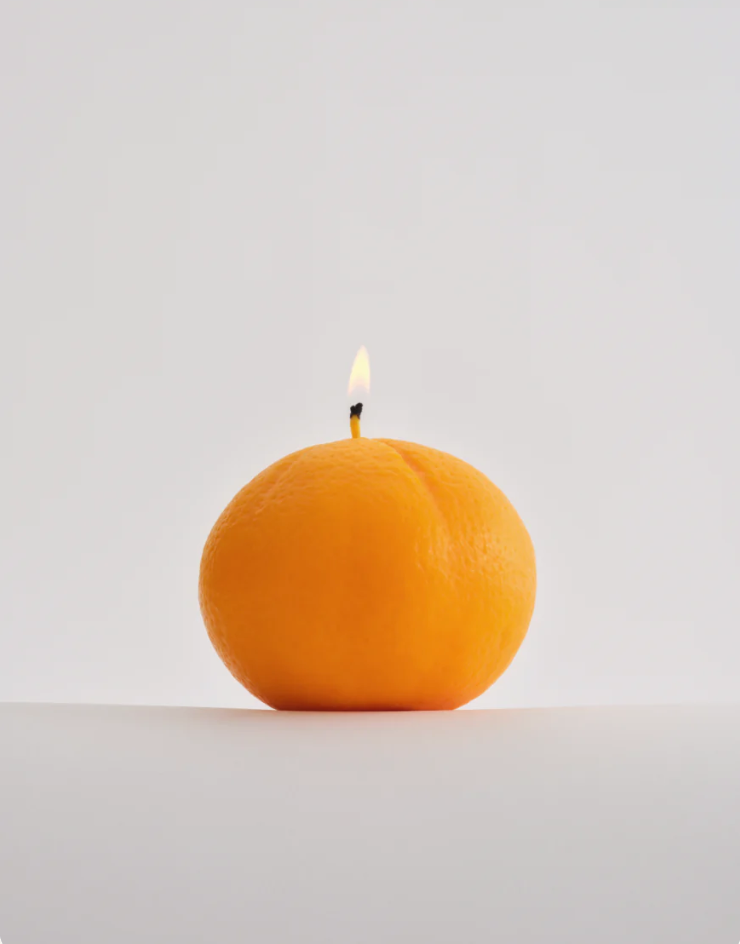 Nonna's Grocer - Large Mandarin Candle
