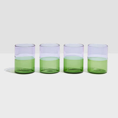 Fazeek - Two Tone Lilac & Green Glasses