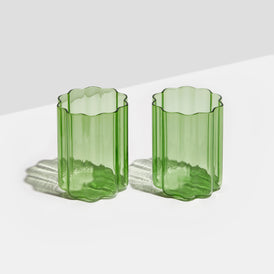 Fazeek - Two Wave Glasses Green