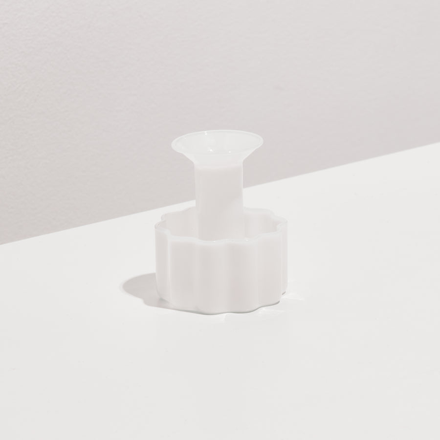 Fazeek - Wave Candle Holder White